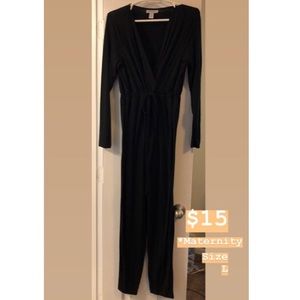 Black Jumpsuit (Maternity)